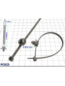 Хомут пластиковый Audi - PC023