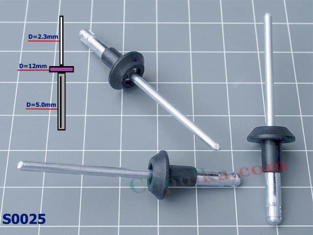 Nit aluminiowy (rumianek) D=5.0mm - S0025