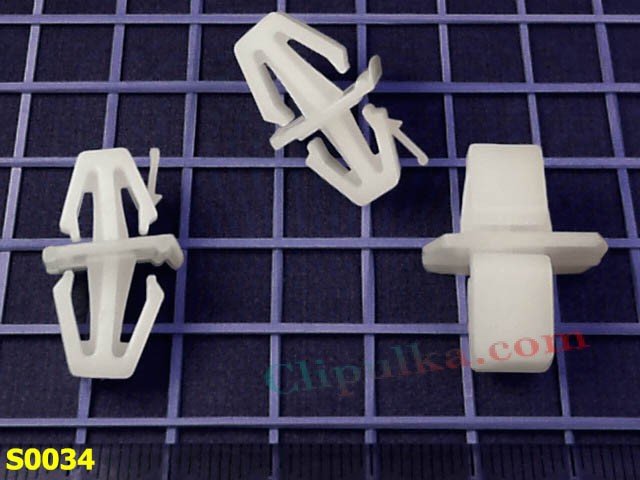 Spinki mocowania listew progowych Volvo S40/V40 - S0034