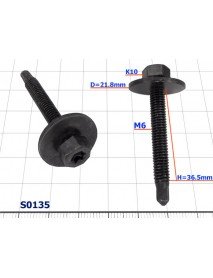 Bolt Torx M6 - S0135