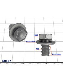 Screw M8 - S0137