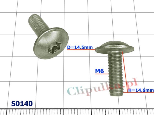 Винт M6 - S0140