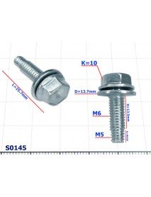 Śruba M6/M5 - S0145