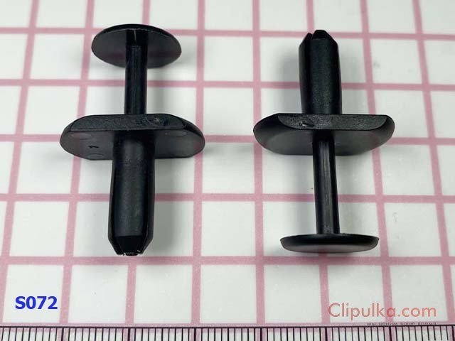 Clips of strip for water drainage under the windshield Volvo S80 - S072