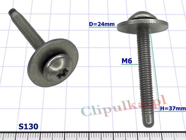 Винт M6 BMW - S130