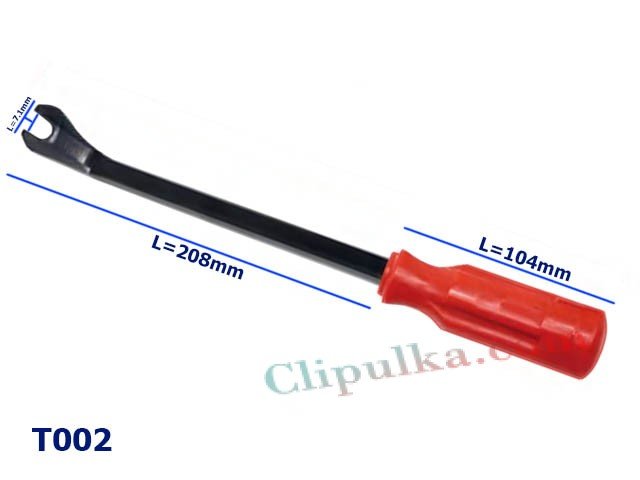 Ściągacz do Tapicerki i Demontażu Plastików L=312mm - T002