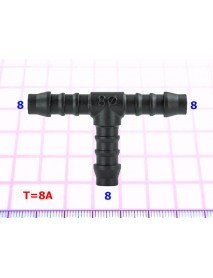 Тройник 8mm - T=8A