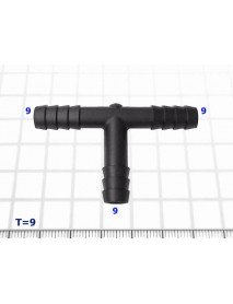 Тройник 9mm - T=9
