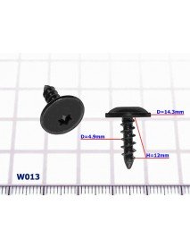 Rocker molding screws Merсedes E-Klass W124 - W013