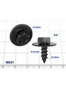 Screw D=6.1mm - W027
