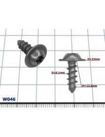 Screw Volkswagen D=6.1mm - W046