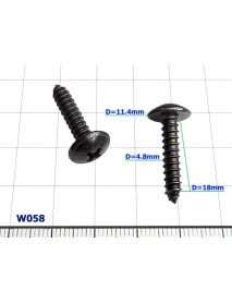 Screw D=4.8mm - W058