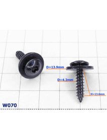 Wkręt montażowy Torx D=4.2mm - W070 Wkręt montażowy Torx D=4.2mm - W070