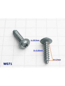 Wkręt montażowy D=5.05mm - W071