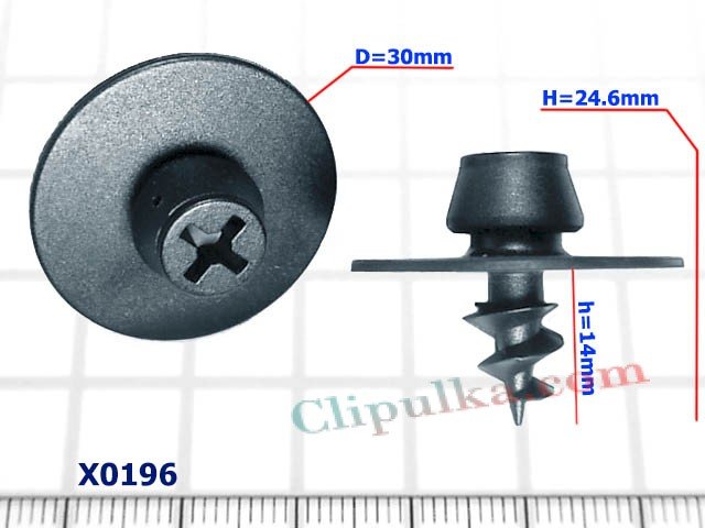 Carpet retainer Skoda - X0196