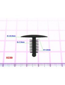 Choinka czarna D=7.9/23.9mm - X230