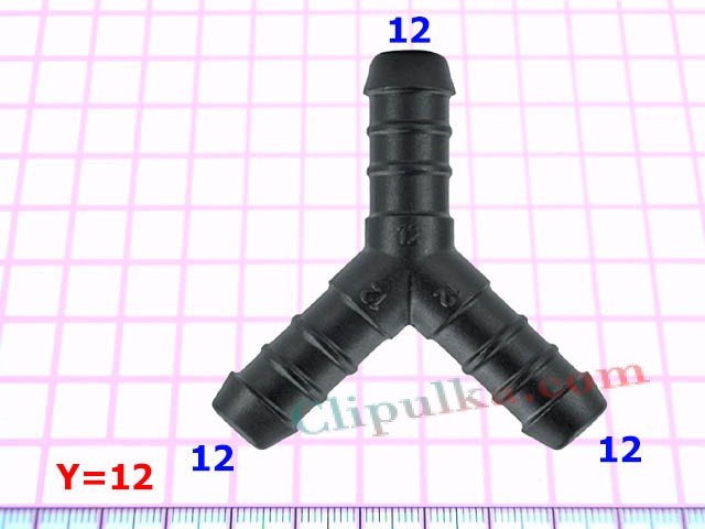 Соеденитель 12mm - Y=12