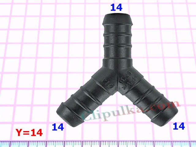 Соеденитель 14mm - Y=14