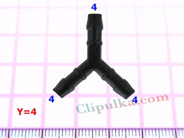 Соеденитель 4mm - Y=4