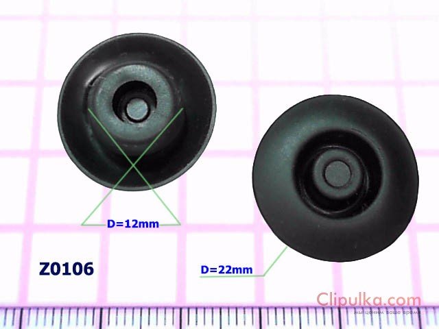 Zaślepka gumowa D=12mm Nissan - Z0106