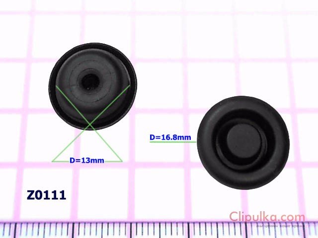 Body rubber plug D=13mm Nissan - Z0111