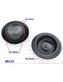Plastic plug D=23mm - Z0113