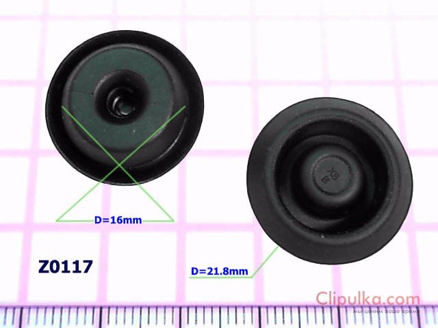 Body rubber plug D=16mm Nissan - Z0117