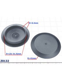 Zaślepka plastikowa D=(30-31.3)mm - Z0132